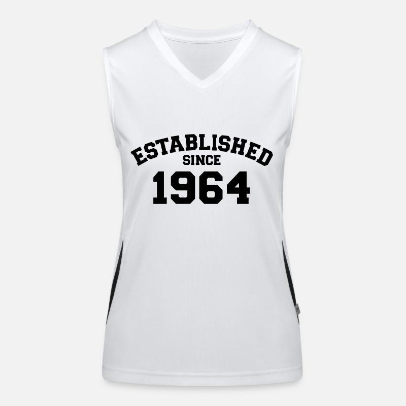 Established 1964 Débardeur respirant contrasté Femme