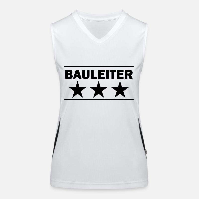 bauleiter Funktionelles Kontrast-Tank Top für Frauen