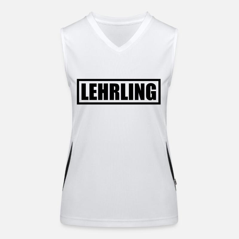 Lehrling Funktionelles Kontrast-Tank Top für Frauen