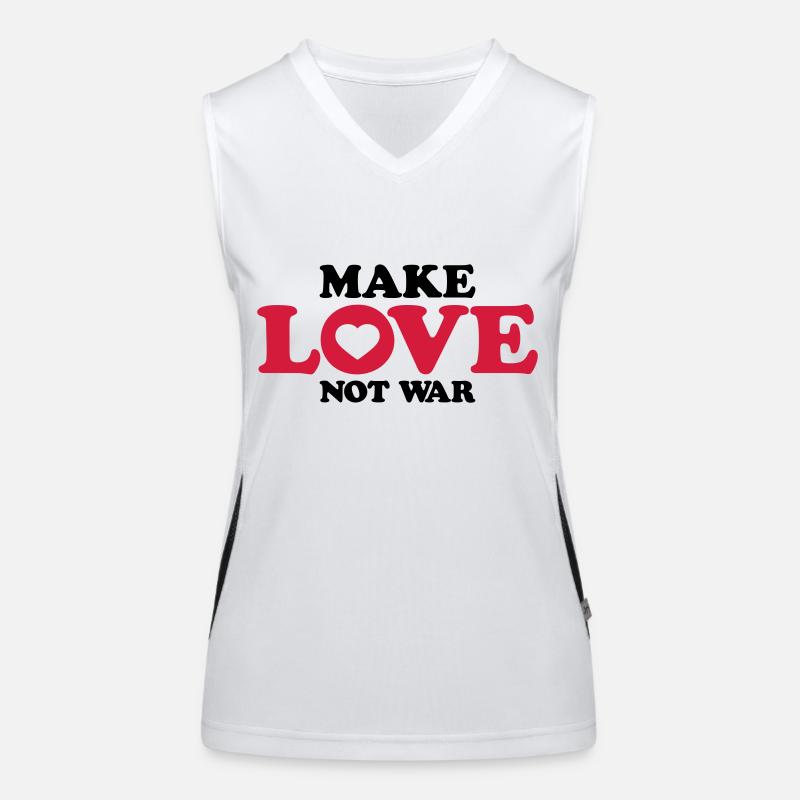 Saying Not War Women's Functional Contrast Tank Top