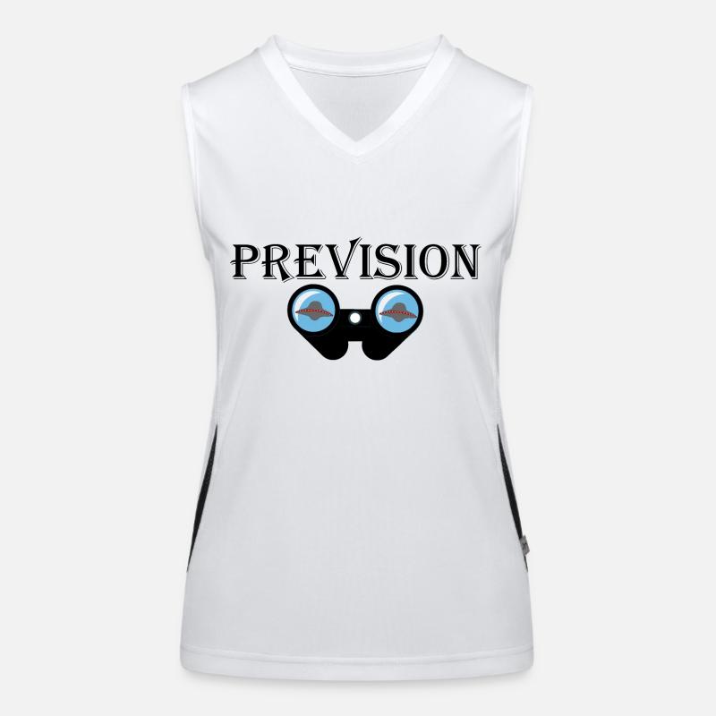 Prévision Débardeur respirant contrasté Femme