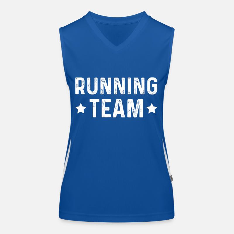 Équipe de course à pied Débardeur respirant contrasté Femme