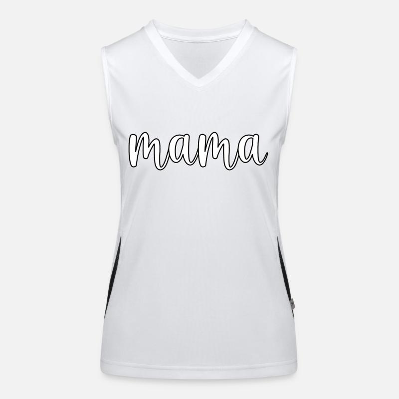 Mama Funktionelles Kontrast-Tank Top für Frauen