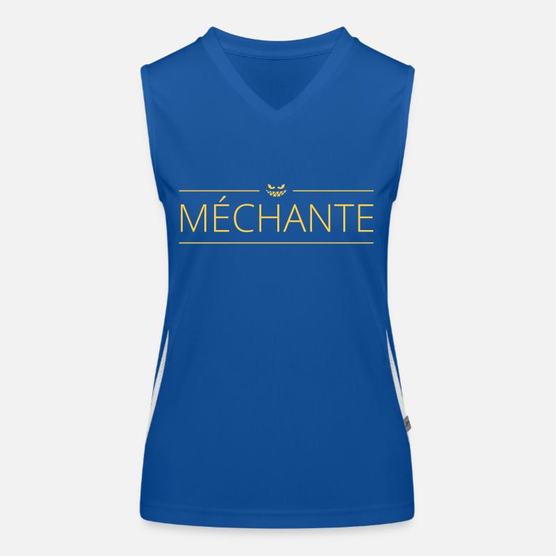 Ungezogenes Mädchen Funktionelles Kontrast-Tank Top für Frauen