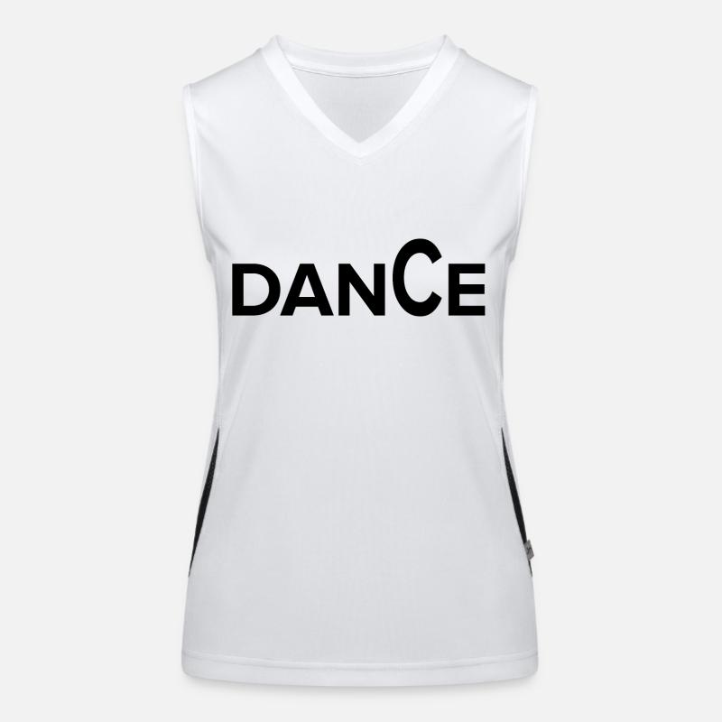 Danse Musique de danse Débardeur respirant contrasté Femme