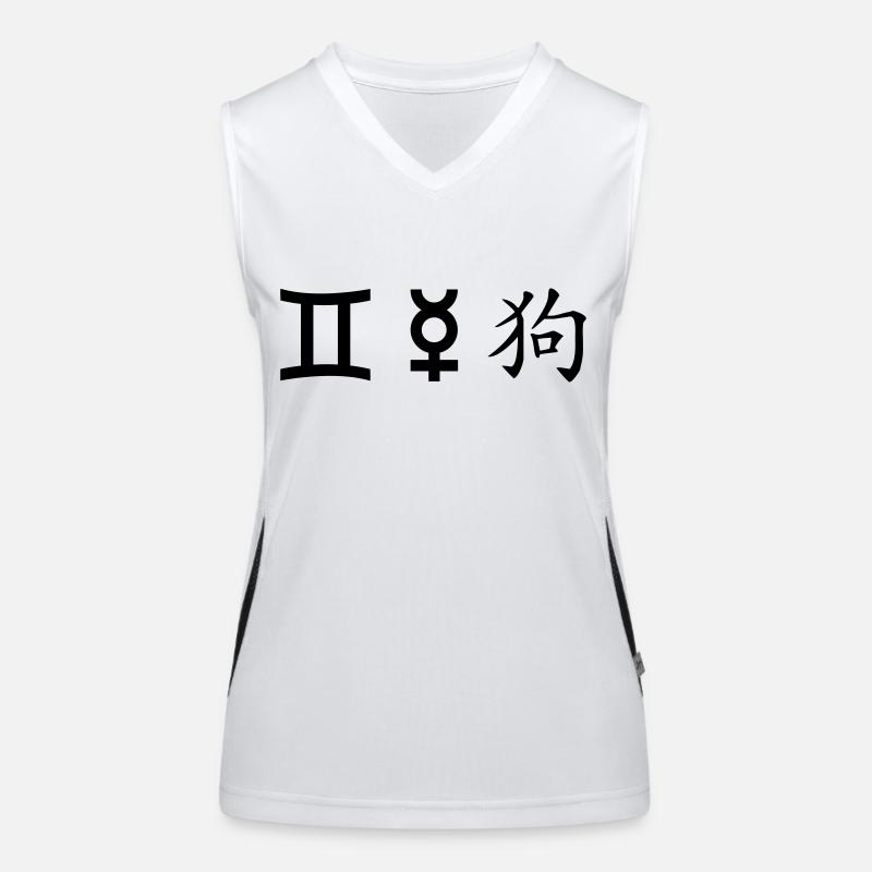 Gemini Gemini Mercury Dog Women's Functional Contrast Tank Top