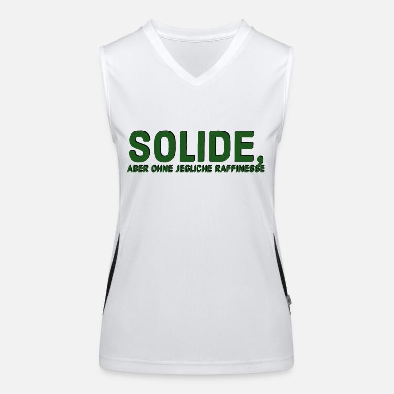 Solide mais dénué de toute sophistication Débardeur respirant contrasté Femme