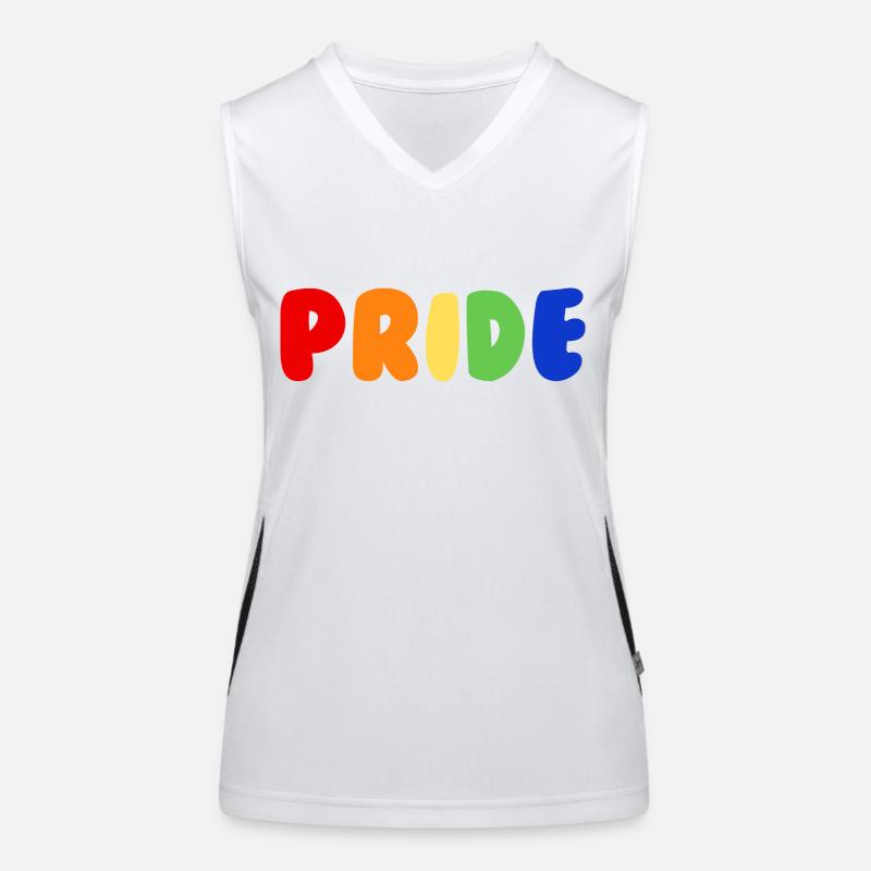 Pride Funktionelles Kontrast-Tank Top für Frauen