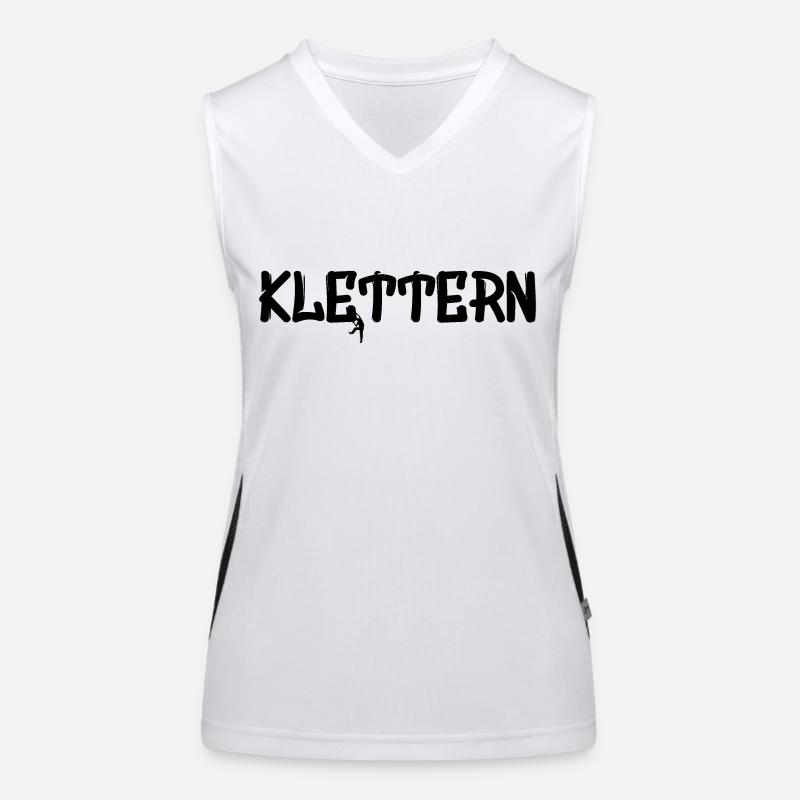 Klettern Funktionelles Kontrast-Tank Top für Frauen