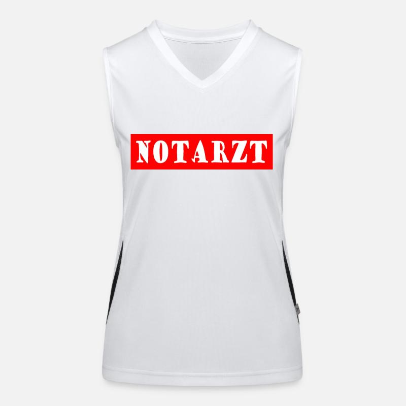 Emergency physician Women's Functional Contrast Tank Top