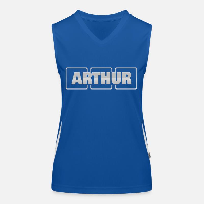 Arthur as a gift idea Women's Functional Contrast Tank Top