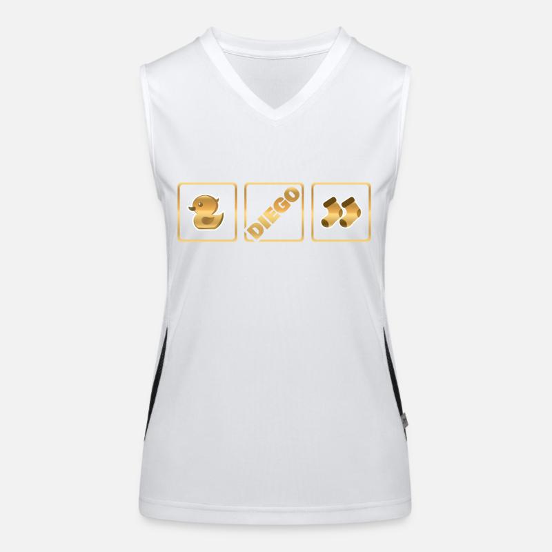 Gift for Diego Women's Functional Contrast Tank Top