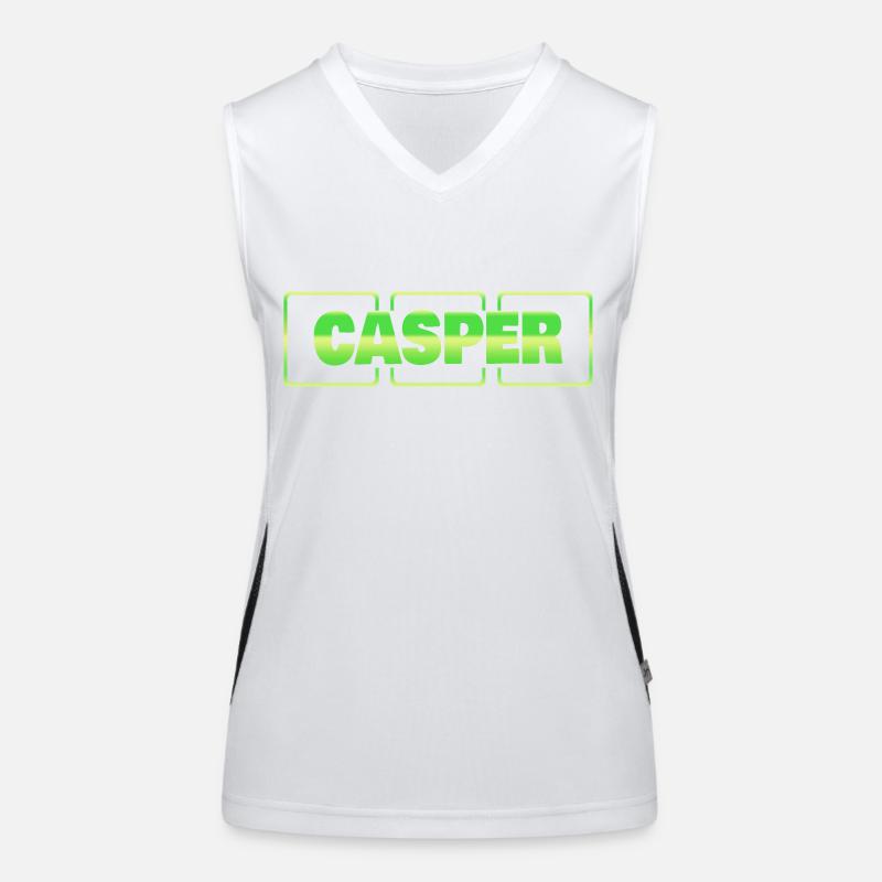 Casper as a gift idea Women's Functional Contrast Tank Top
