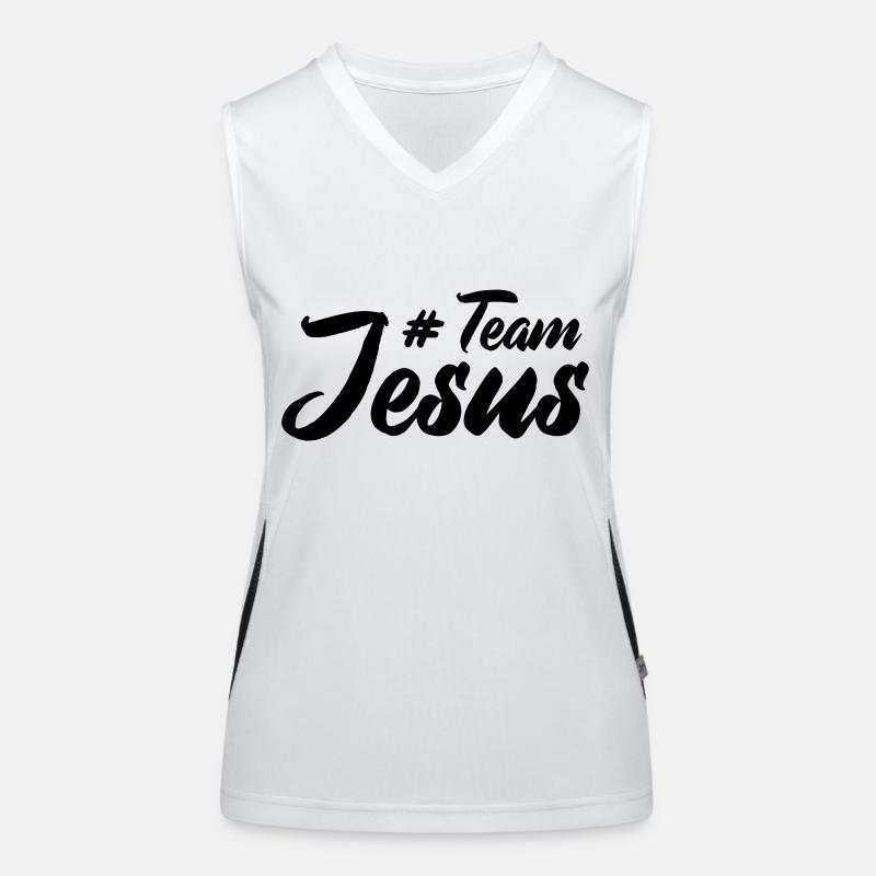 Team Jesus Women's Functional Contrast Tank Top
