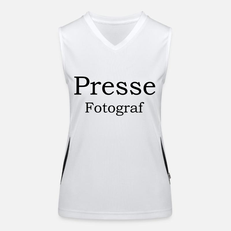 Presse Funktionelles Kontrast-Tank Top für Frauen