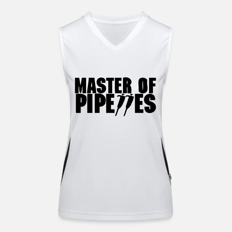 Master of Pipettes Women's Functional Contrast Tank Top