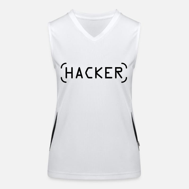 Hacker Funktionelles Kontrast-Tank Top für Frauen