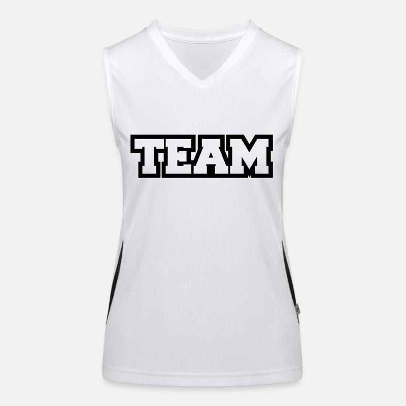 team Débardeur respirant contrasté Femme