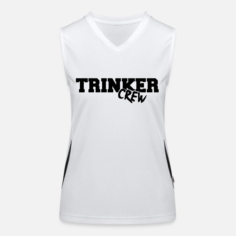 trinker_crew Funktionelles Kontrast-Tank Top für Frauen