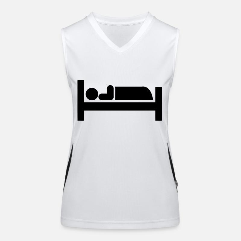 Dormir Débardeur respirant contrasté Femme