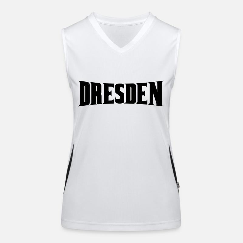 dresden Funktionelles Kontrast-Tank Top für Frauen