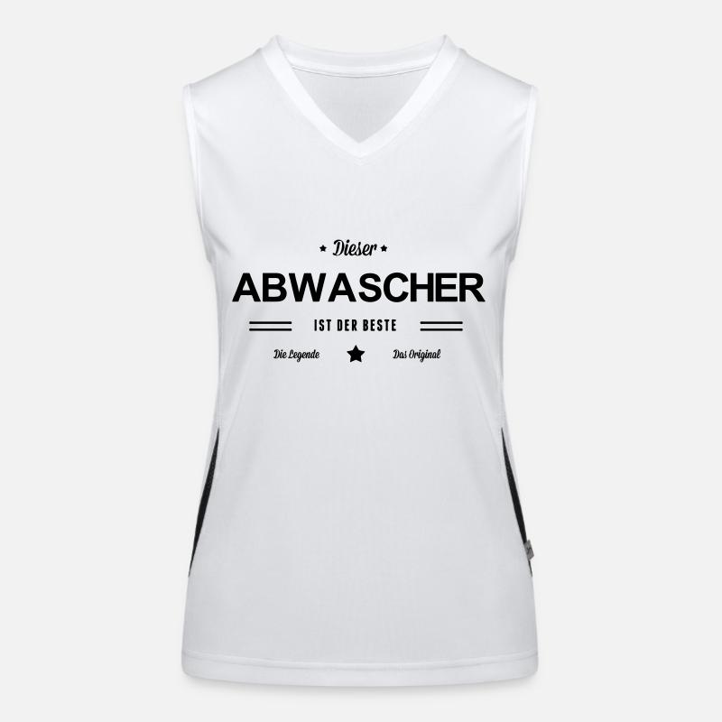 Bester Abwascher Funktionelles Kontrast-Tank Top für Frauen
