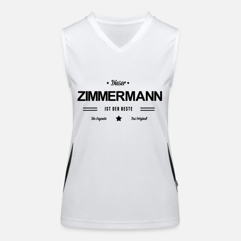 Bester Zimmermann Funktionelles Kontrast-Tank Top für Frauen