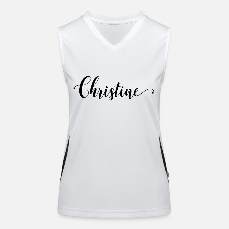 (christine) Funktionelles Kontrast-Tank Top für Frauen