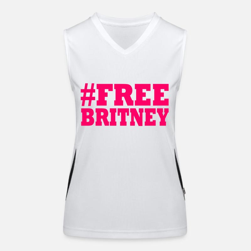 Free britney Débardeur respirant contrasté Femme