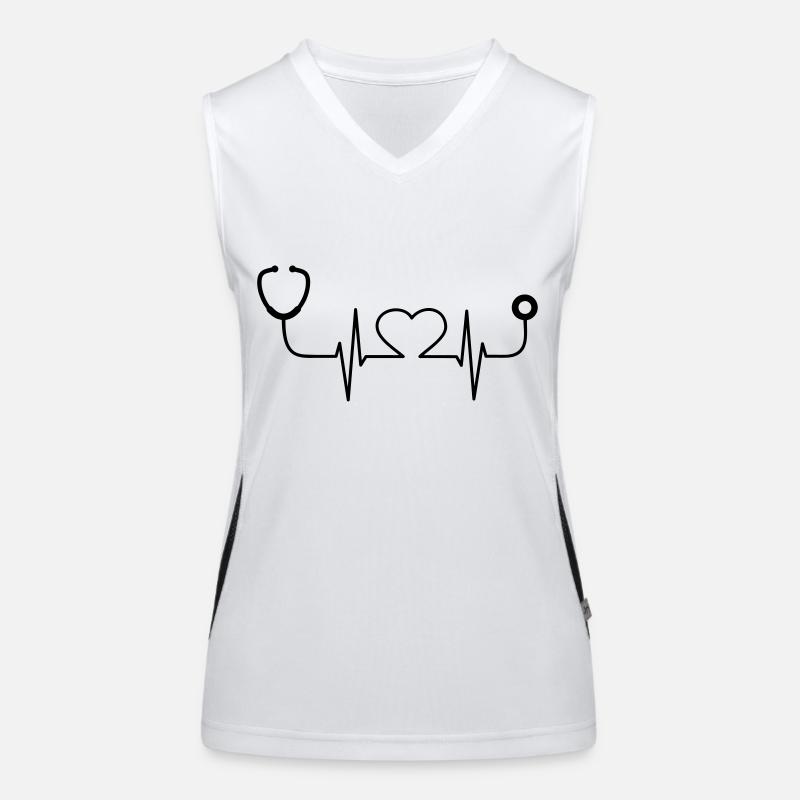 Nurse Women's Functional Contrast Tank Top