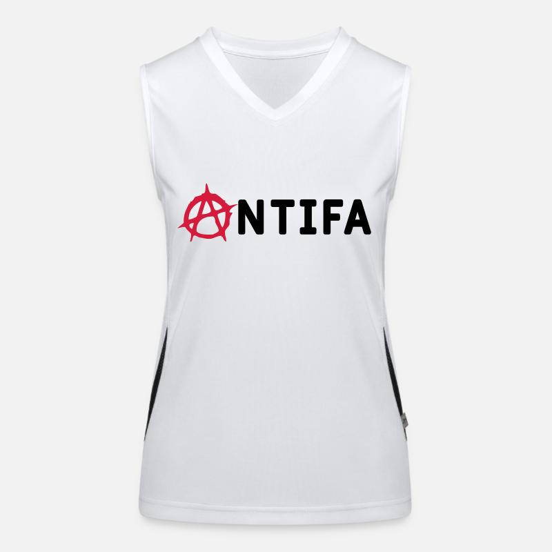 Antifa Débardeur respirant contrasté Femme