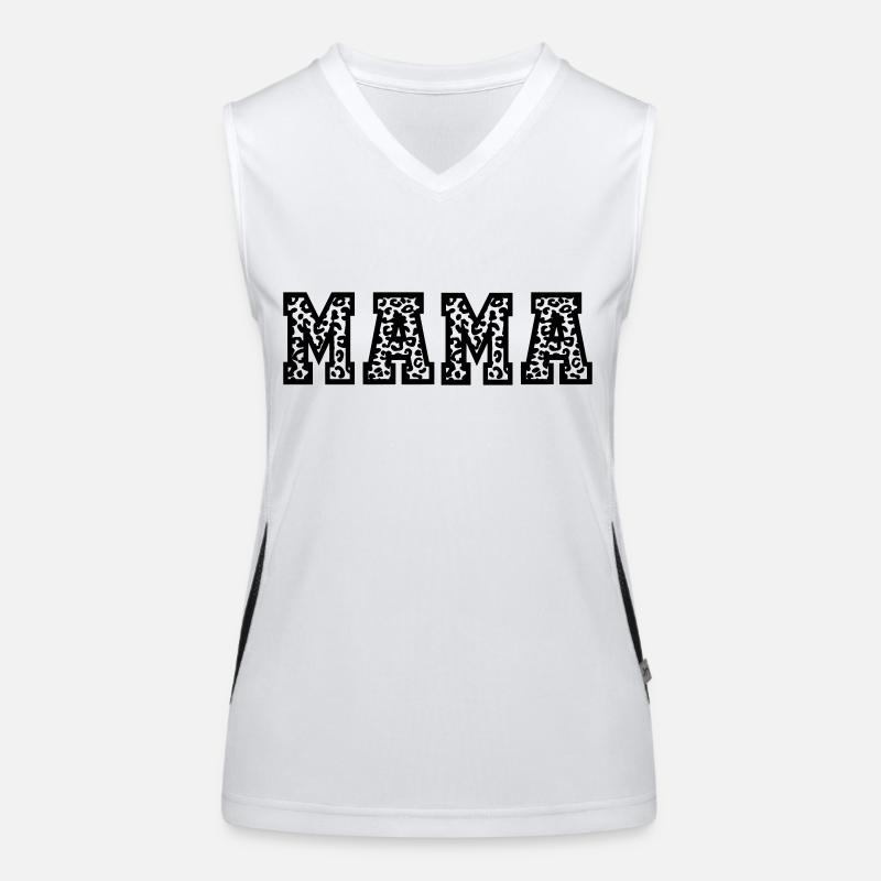 Mama Funktionelles Kontrast-Tank Top für Frauen