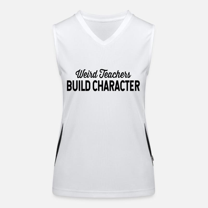 Lehrer Spruch Geschenkidee Sprüche Funktionelles Kontrast-Tank Top für Frauen