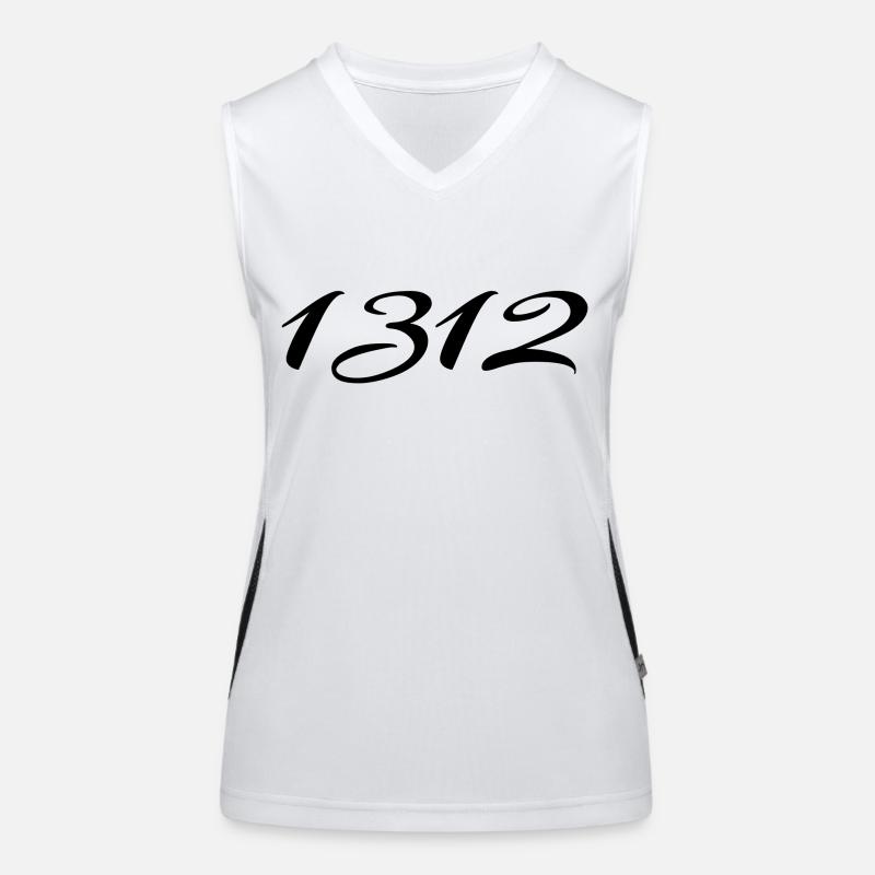1312 Tshirt Funktionelles Kontrast-Tank Top für Frauen