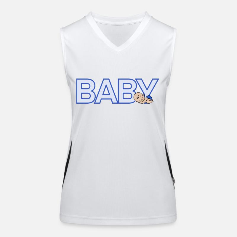 Baby junge Funktionelles Kontrast-Tank Top für Frauen