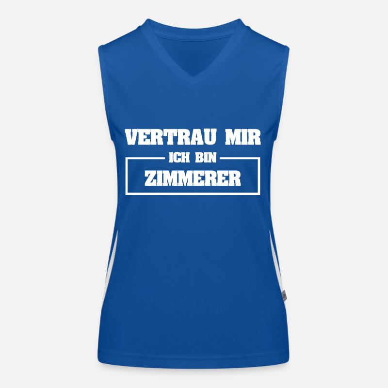Zimmerer Funktionelles Kontrast-Tank Top für Frauen