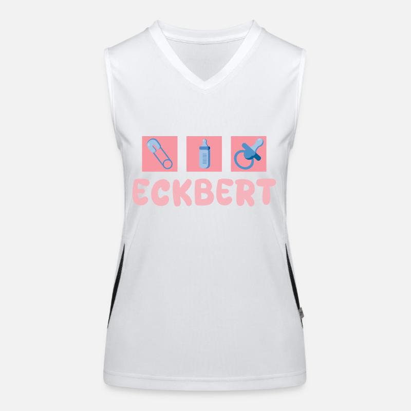 Geschenk für Eckbert Funktionelles Kontrast-Tank Top für Frauen
