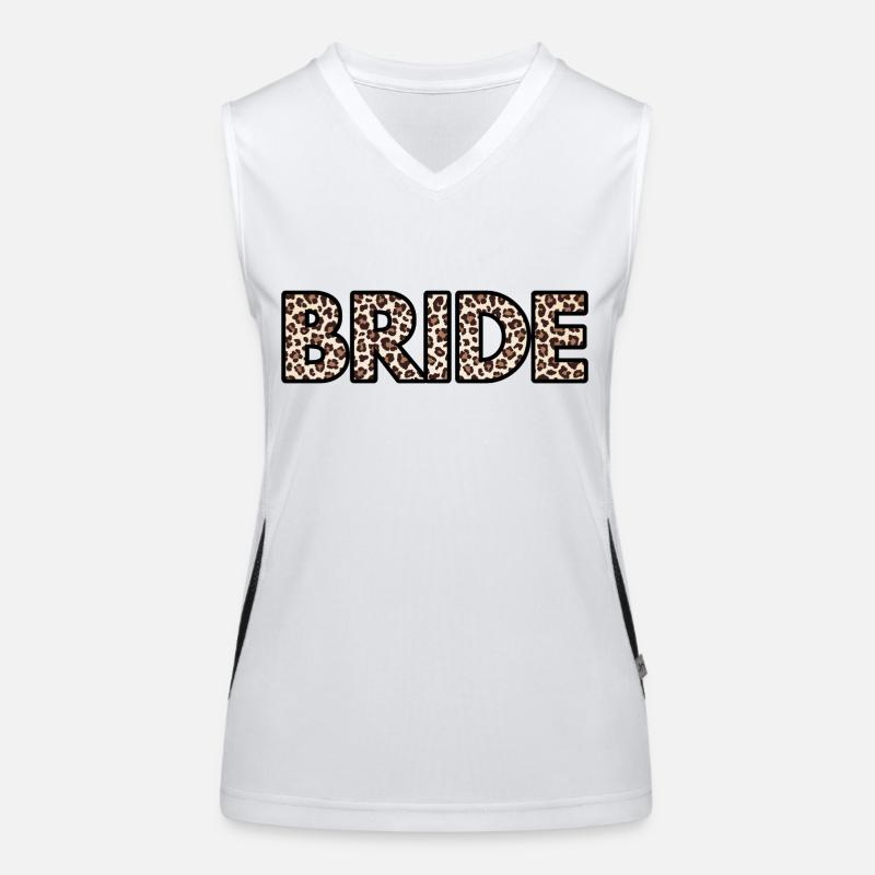 Leopard strap Women's Functional Contrast Tank Top