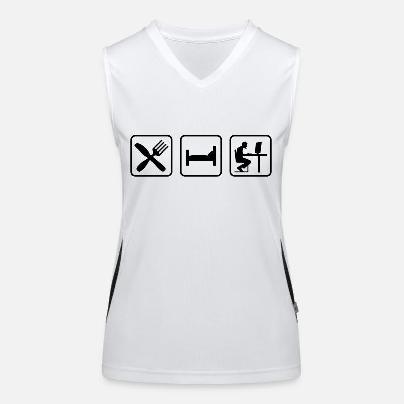 Computer game Women's Functional Contrast Tank Top