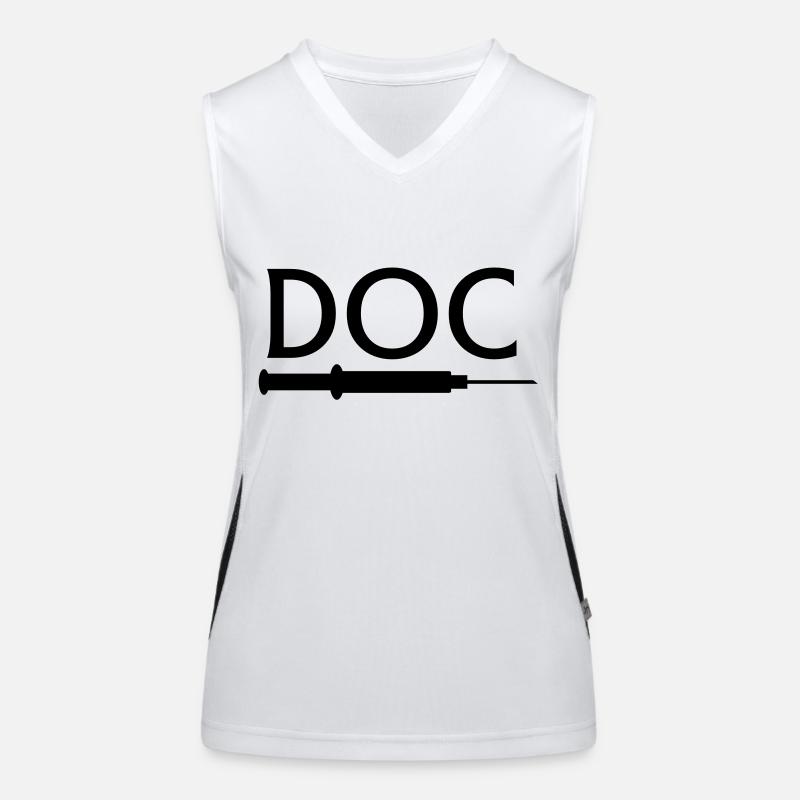 doc Débardeur respirant contrasté Femme