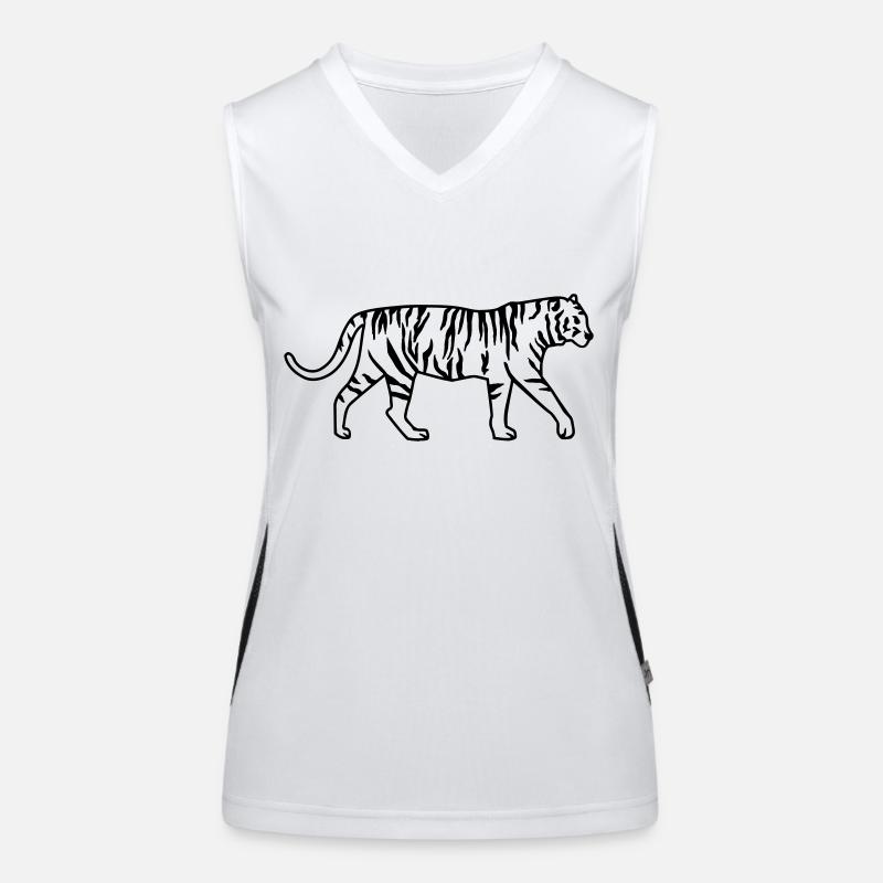 Tiger Women's Functional Contrast Tank Top
