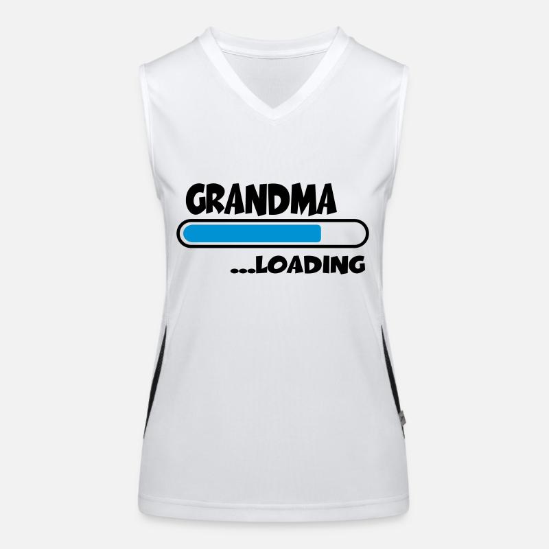 Grandma loading Débardeur respirant contrasté Femme