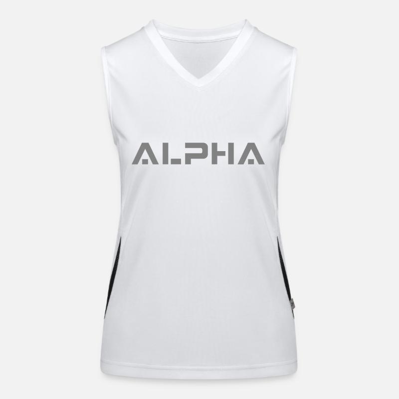 Alpha Débardeur respirant contrasté Femme