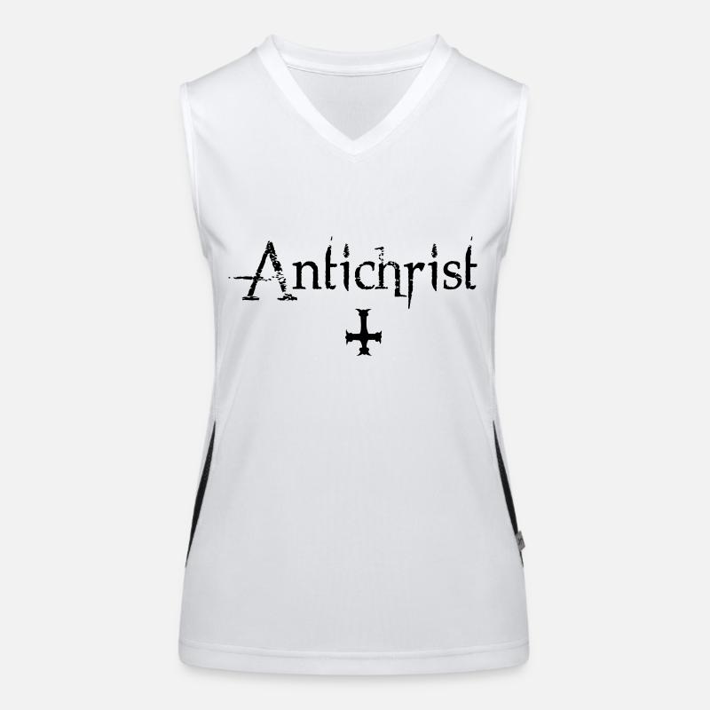 Antichrist - Lucifer Débardeur respirant contrasté Femme