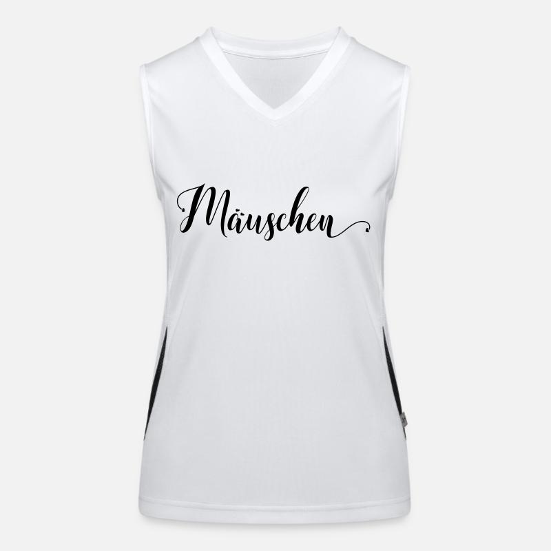 maeuschen Funktionelles Kontrast-Tank Top für Frauen