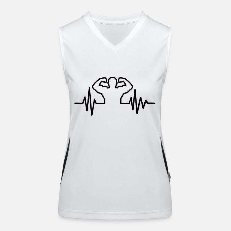 Bodybuilding Funktionelles Kontrast-Tank Top für Frauen