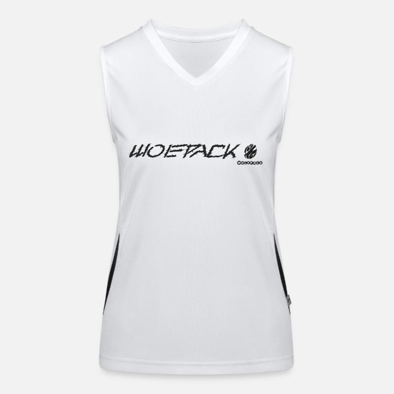 Wolfpack Débardeur respirant contrasté Femme