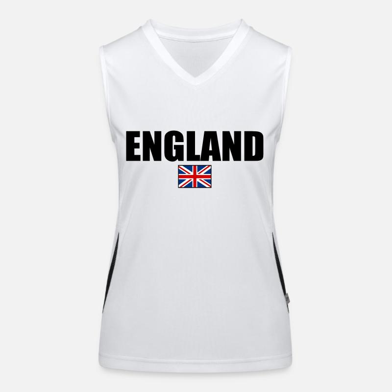 England Funktionelles Kontrast-Tank Top für Frauen