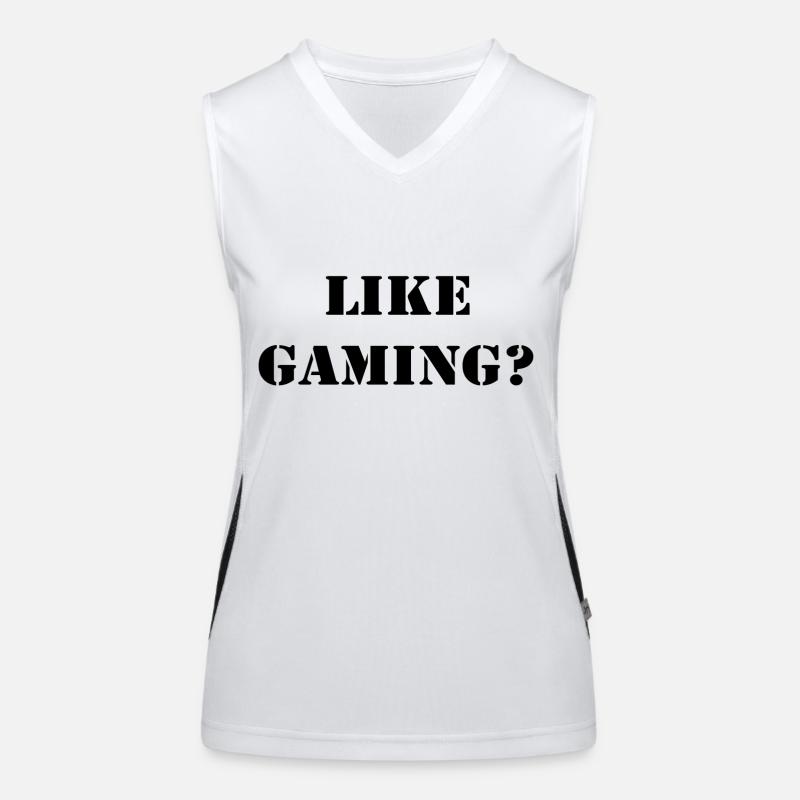 Game Gaming PC Funktionelles Kontrast-Tank Top für Frauen