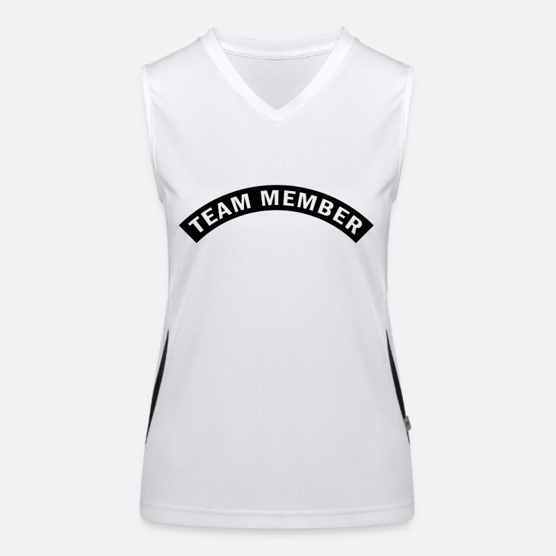 team mitglied Funktionelles Kontrast-Tank Top für Frauen